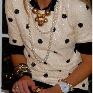 J.Crew sequin top